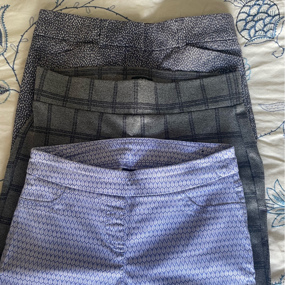 Lot Women's Skinny Pants - Gray, Blue Loft